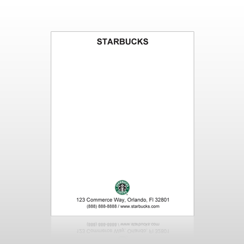 Starbucks 1 Letterhead